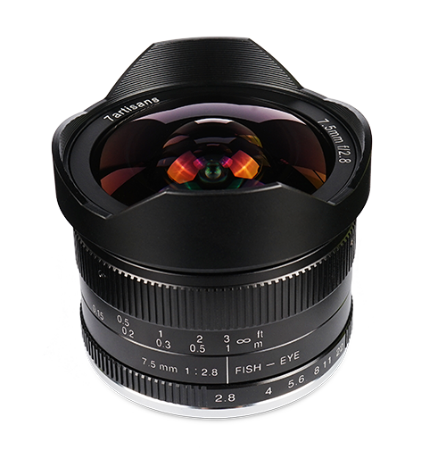 7Artisans 7.5mm F2.8 Fisheye