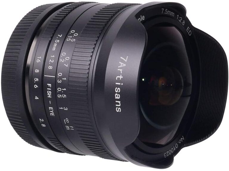 7Artisans 7.5mm F2.8 II Fisheye